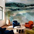 Clouds Incoming Mural Wallpaper - room preview 05