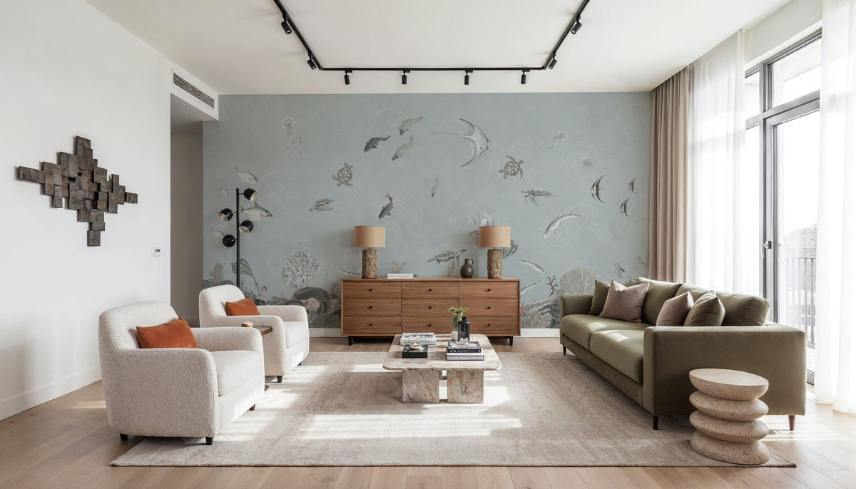 Dwellpaper Great Reef, Stone Mural Wallpaper image 5