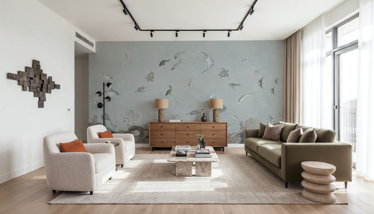 Great Reef, Stone Mural Wallpaper - room preview 05