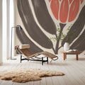 Simple Flowers I Mural Wallpaper - room preview 05