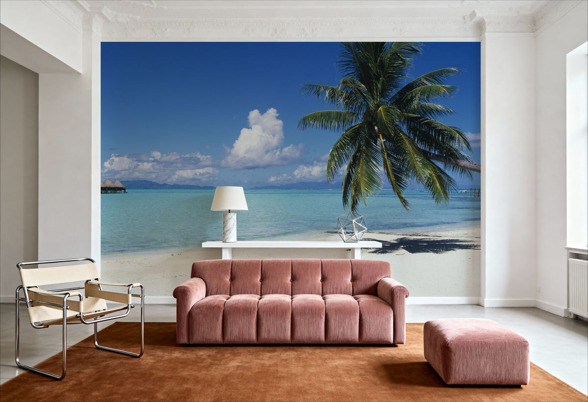 Paradise Cove Mural Wallpaper - room preview 05