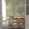 Secret Leaves Mural Wallpaper - Warm Tone - room preview 05