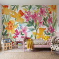 April Flowers Mural Wallpaper - room preview 05