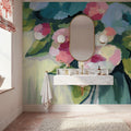 Spring Florals in Vase II Mural Wallpaper - room preview 05
