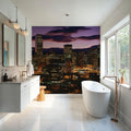 Metropolitan Evening Twilight Mural Wallpaper - room preview 05