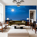 Blue Sunrise Mural Wallpaper - room preview 05
