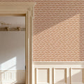 Wavy Lines Mural Wallpaper - room preview 05