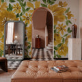 Sunflower Blooms Mural Wallpaper - Warm Tone - room preview 05