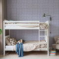 Botanical Blue Jingham Mural Wallpaper - room preview 05