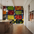 Fruits At Display Mural Wallpaper - room preview 05