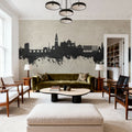 Córdoba Spain Skyline Concrete Mural Wallpaper - room preview 05