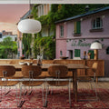 Streets of Montmartre Mural Wallpaper - room preview 05