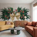 Evergreen Christmas I Mural Wallpaper - room preview 05