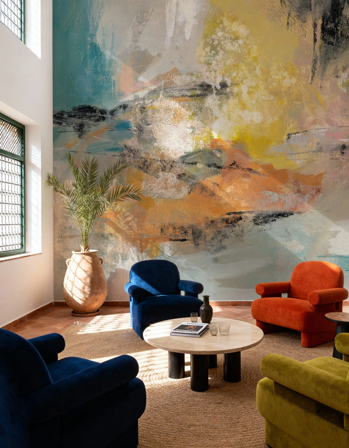 Sea and Land Mural Wallpaper - room preview 05