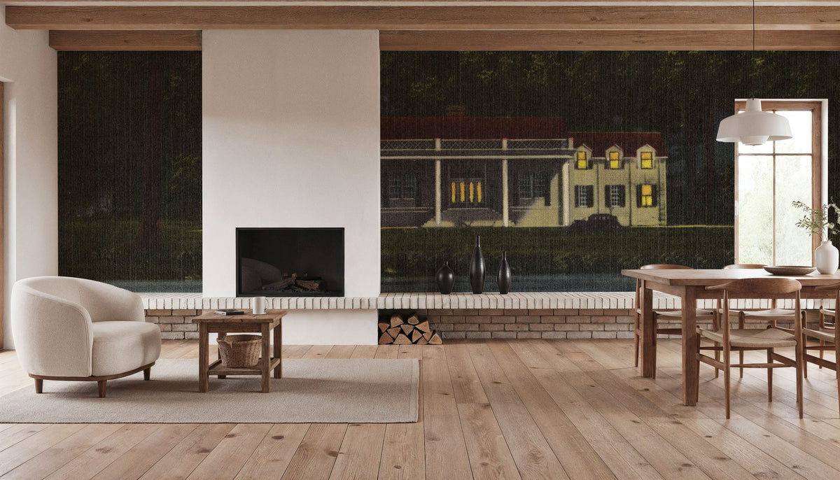 Greetings From the Lake Mural Wallpaper - room preview 05