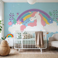 By the End of the Rainbow Mural Wallpaper - room preview 05