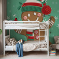 Festive Christmas II Mural Wallpaper - room preview 05