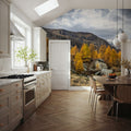 Matterhorn Fall Mural Wallpaper - room preview 05