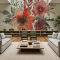 Festive Blooms VII Mural Wallpaper - room preview 05