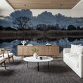 Clouds in Water Mural Wallpaper - room preview 05