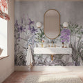 Field of Dreams Lilac Mural Wallpaper - room preview 05