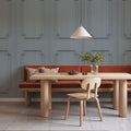 Faux Wall Panel Moulding, Stone Mural Wallpaper - room preview 05