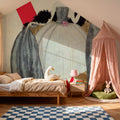 Vintage Fashion Cover VII Mural Wallpaper - room preview 05