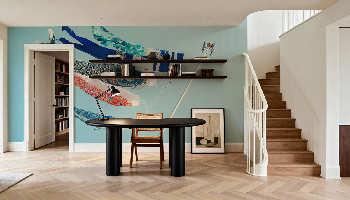 Koinobori, Japanese Kites Mural Wallpaper - room preview 05