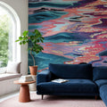 Sunset Reflections on Water Mural Wallpaper - room preview 05