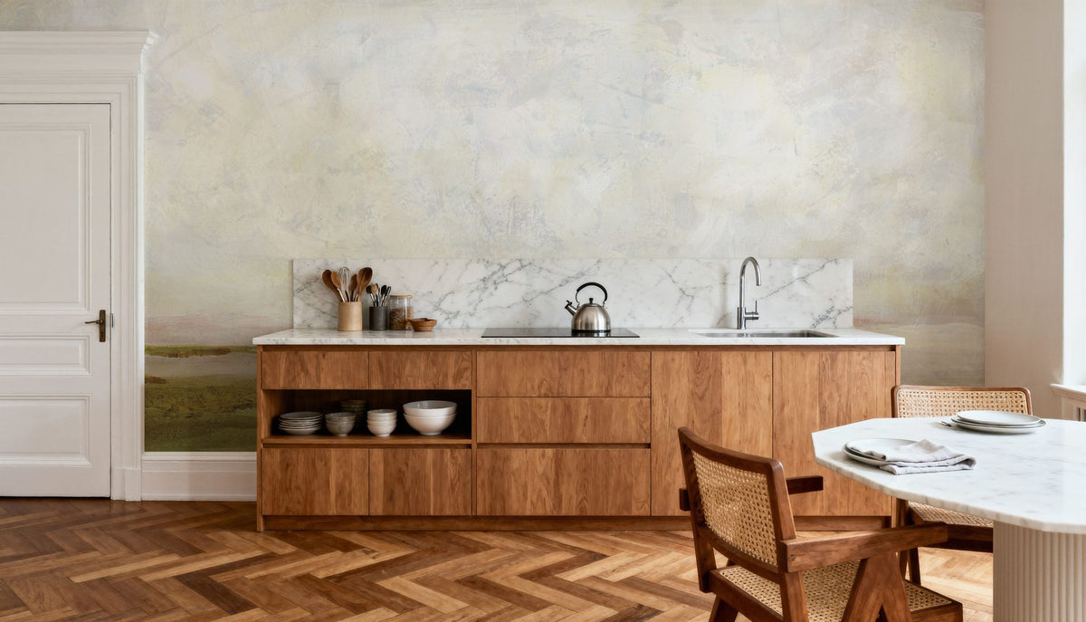 Hazy Lake Mural Wallpaper - room preview 05
