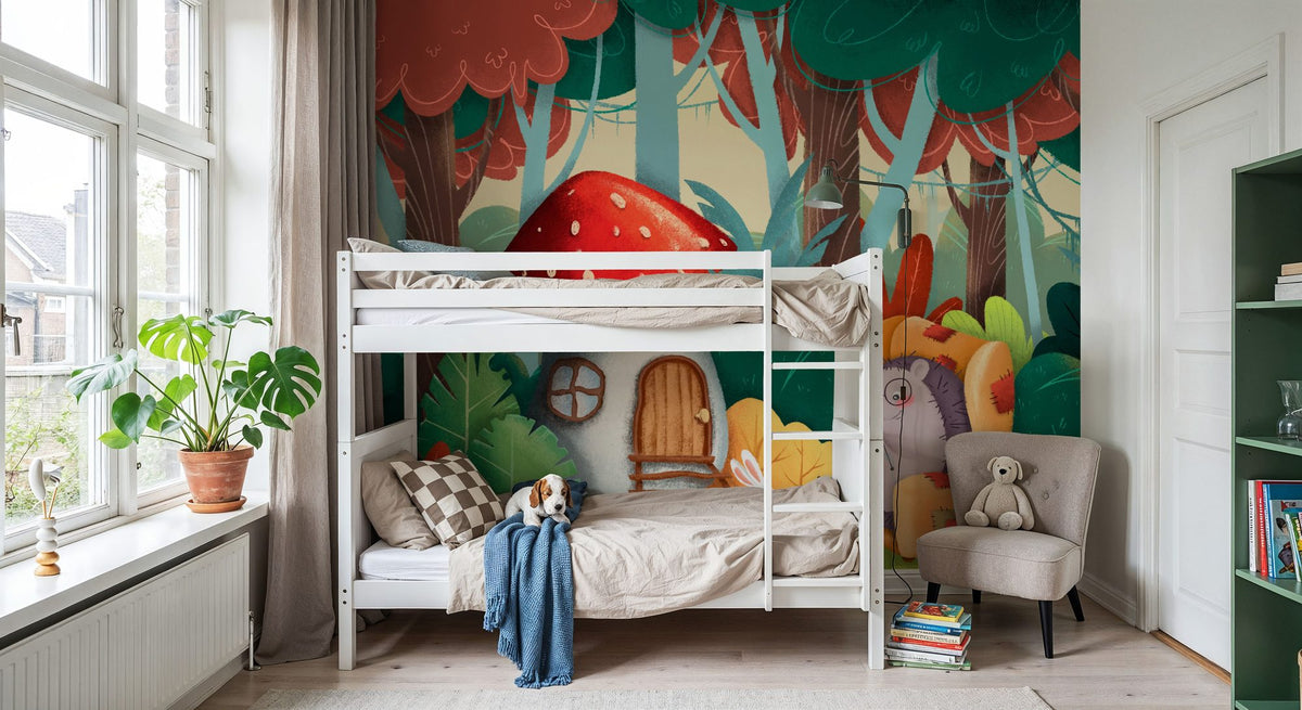 Dwellpaper Grandma Hedgehog's House Mural Wallpaper image 5