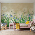 Dandelion Meadow, Sand Mural Wallpaper - room preview 05