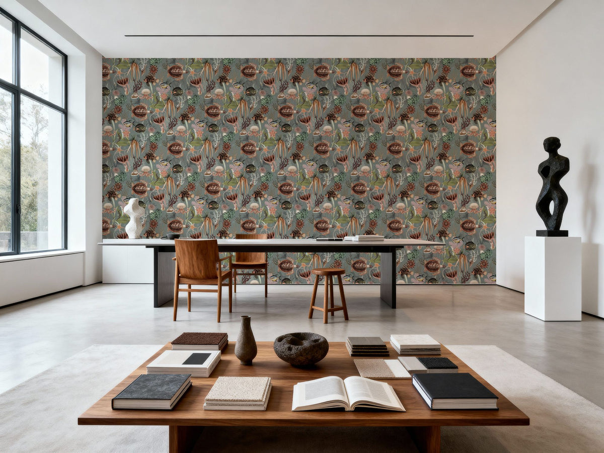 Deep Sea, Stone Mural Wallpaper - room preview 05