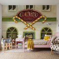 Winter Teddy Bears V Mural Wallpaper - room preview 05