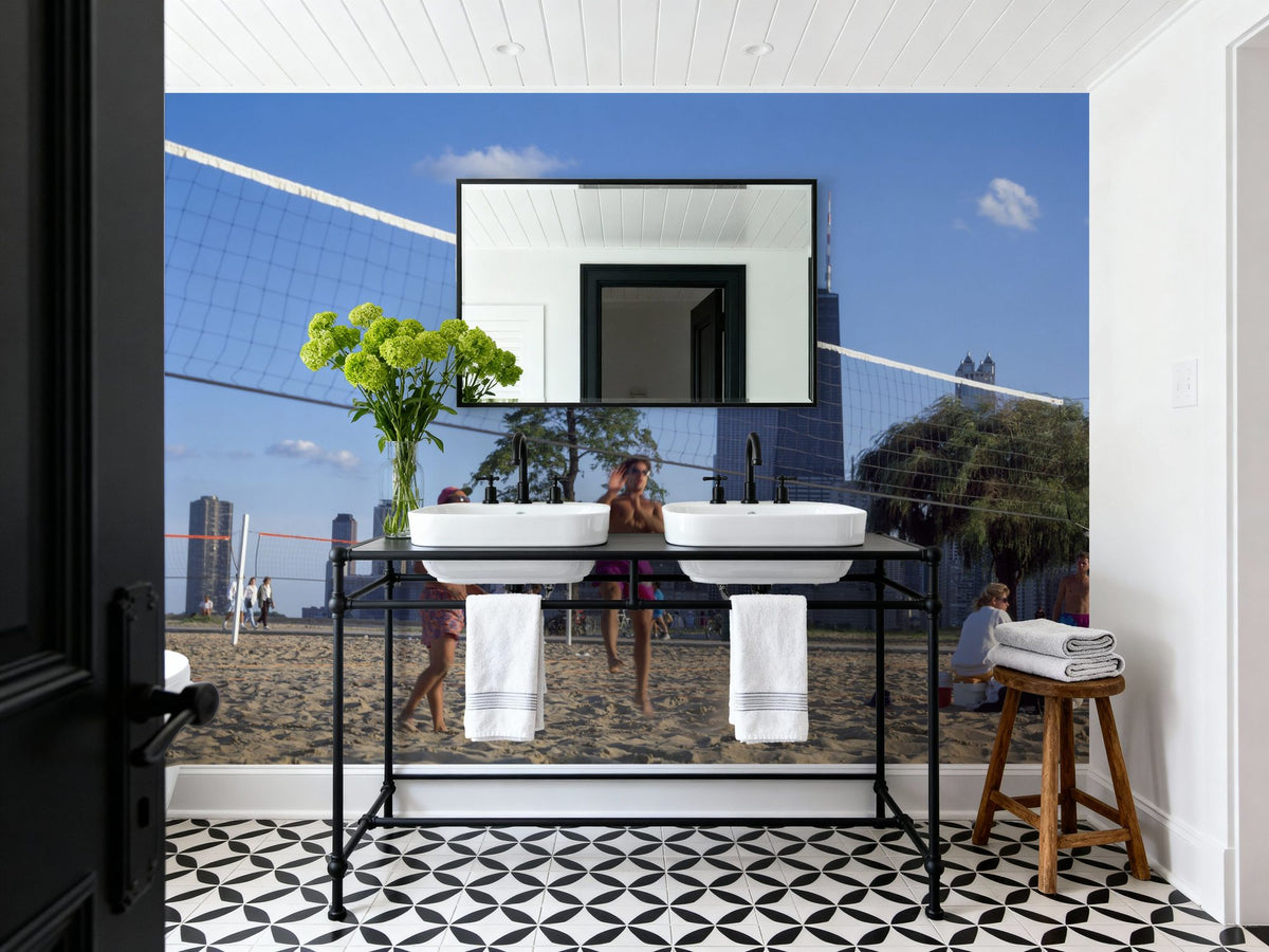 Urban Beach Rally Mural Wallpaper - room preview 05