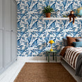 Whale Swim Mural Wallpaper - room preview 05