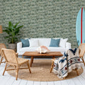 Fruit Tree Bower, Yellow on Laurel Mural Wallpaper - room preview 05