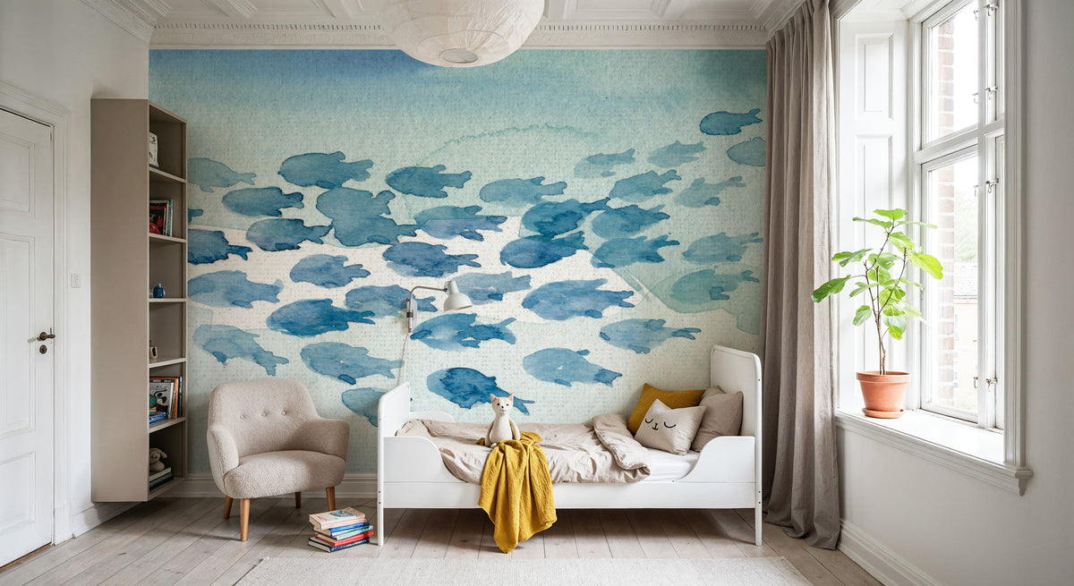 Sea Life I Mural Wallpaper - room preview 05