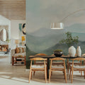 High Mountain Mural Wallpaper - room preview 05