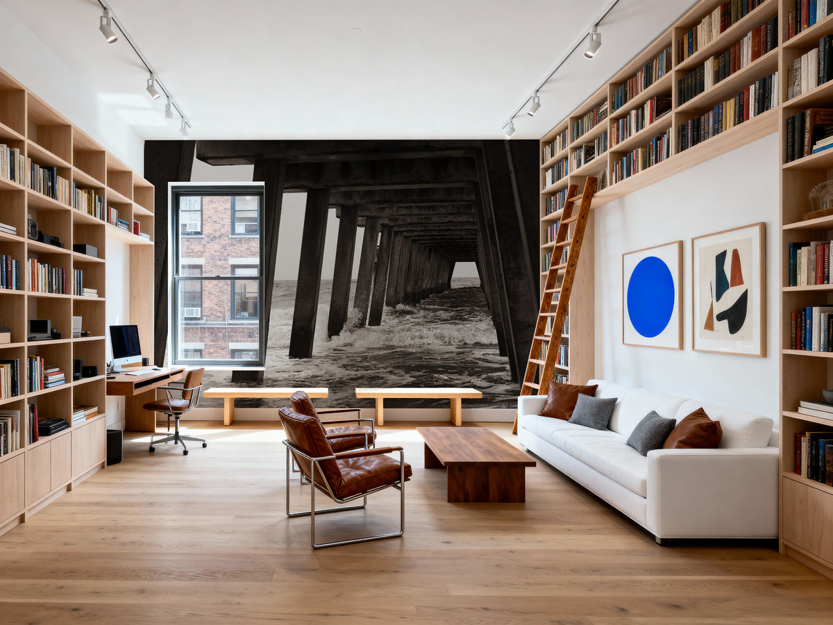 Pier Angles I Mural Wallpaper - room preview 05