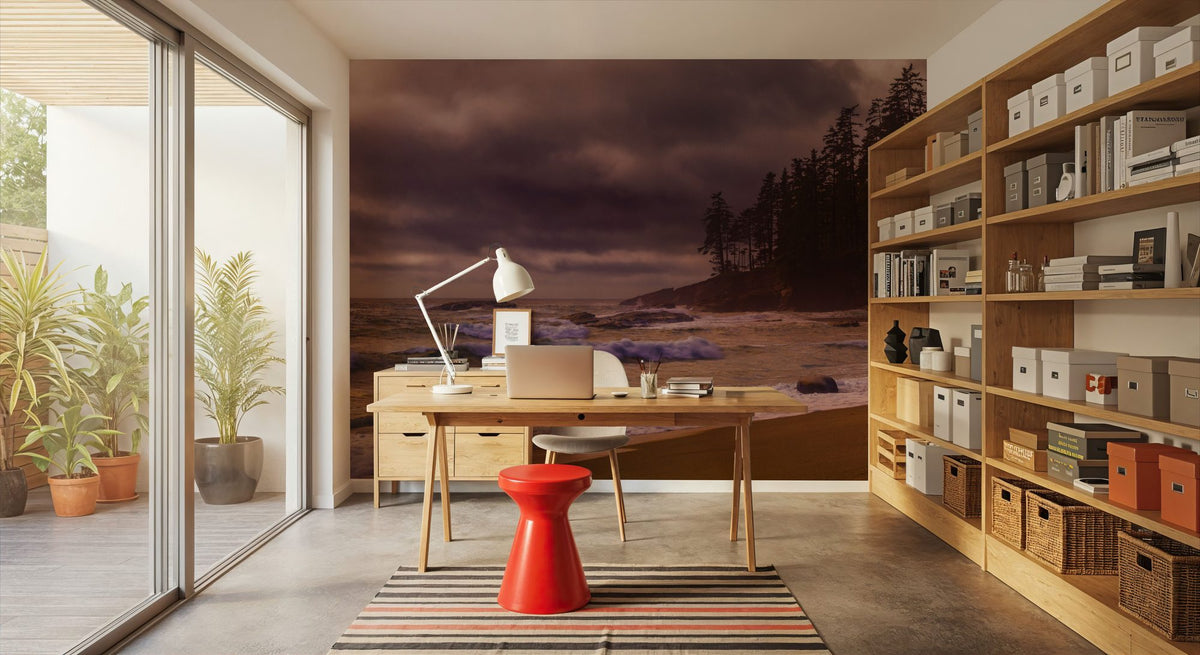 Tsusiat Beach Mural Wallpaper - room preview 05