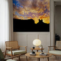 Sunset on US 163 Mural Wallpaper - room preview 05