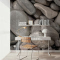 Lake Rocks Mural Wallpaper - room preview 05
