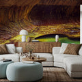 Emerald Canyon Oasis Mural Wallpaper - room preview 05