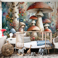 Enchanted Forest Whimsy Mural Wallpaper - room preview 05