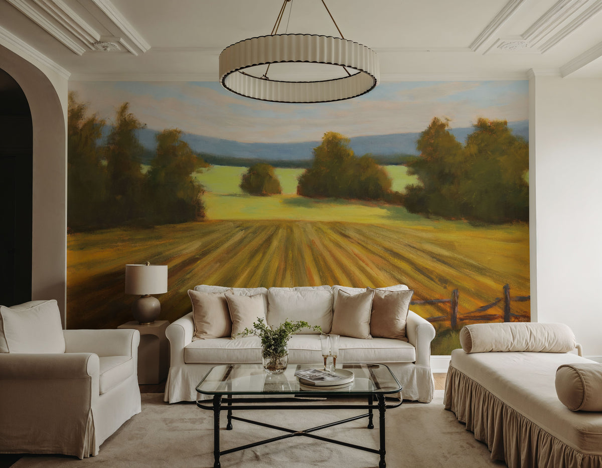 Country Fields Mural Wallpaper - room preview 05