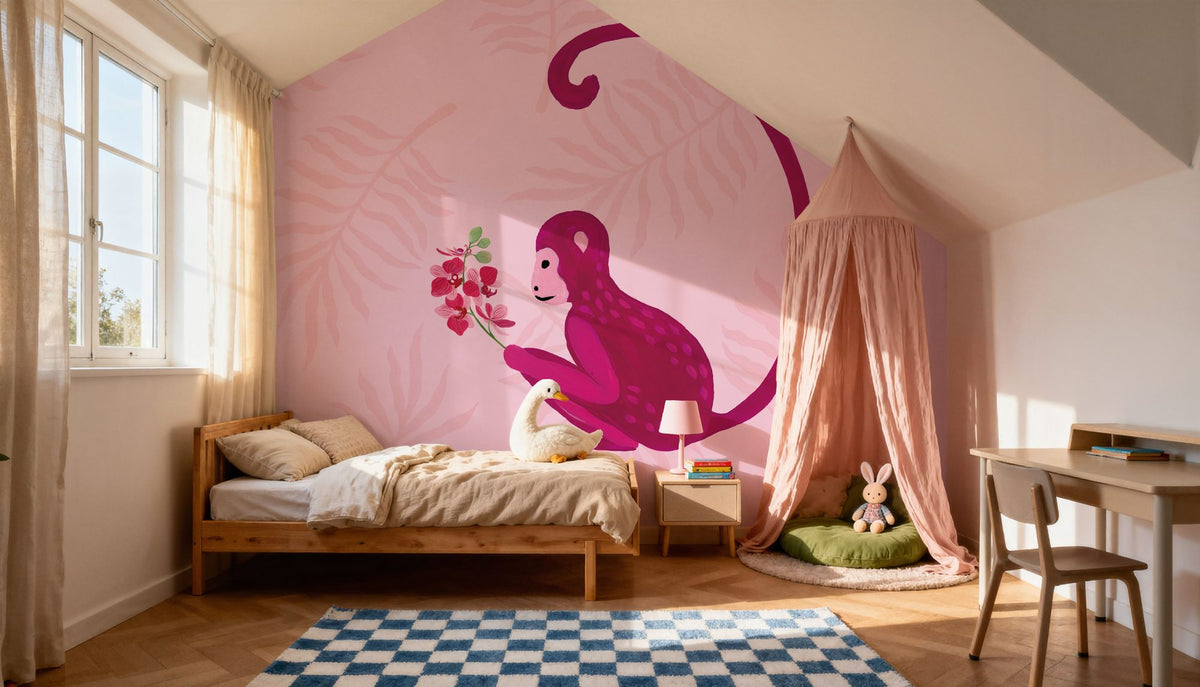 In the Jungle IV Mural Wallpaper - room preview 05