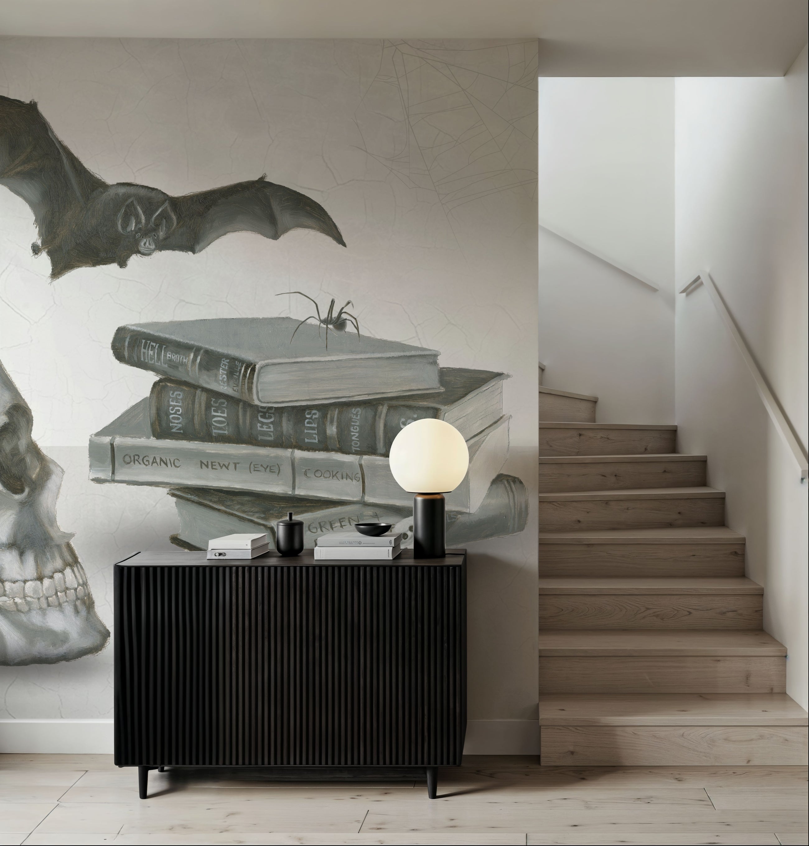 Halloween Treats Mural Wallpaper