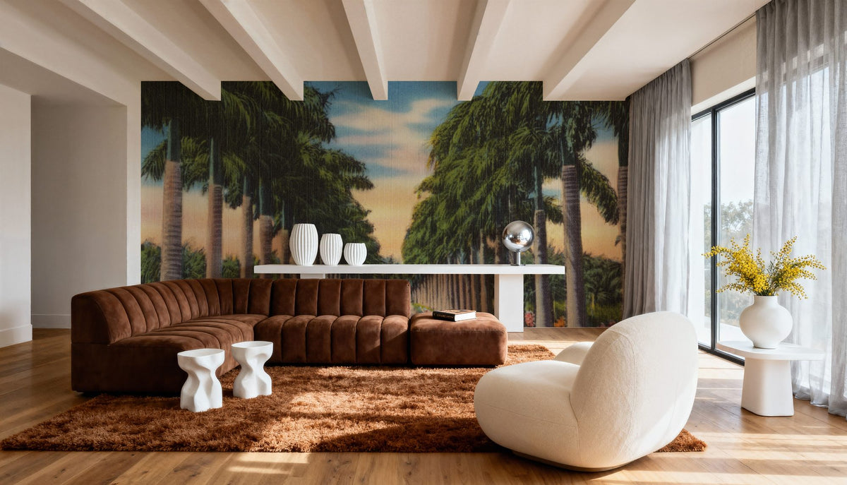 Greetings From Royal Palms Mural Wallpaper - room preview 05