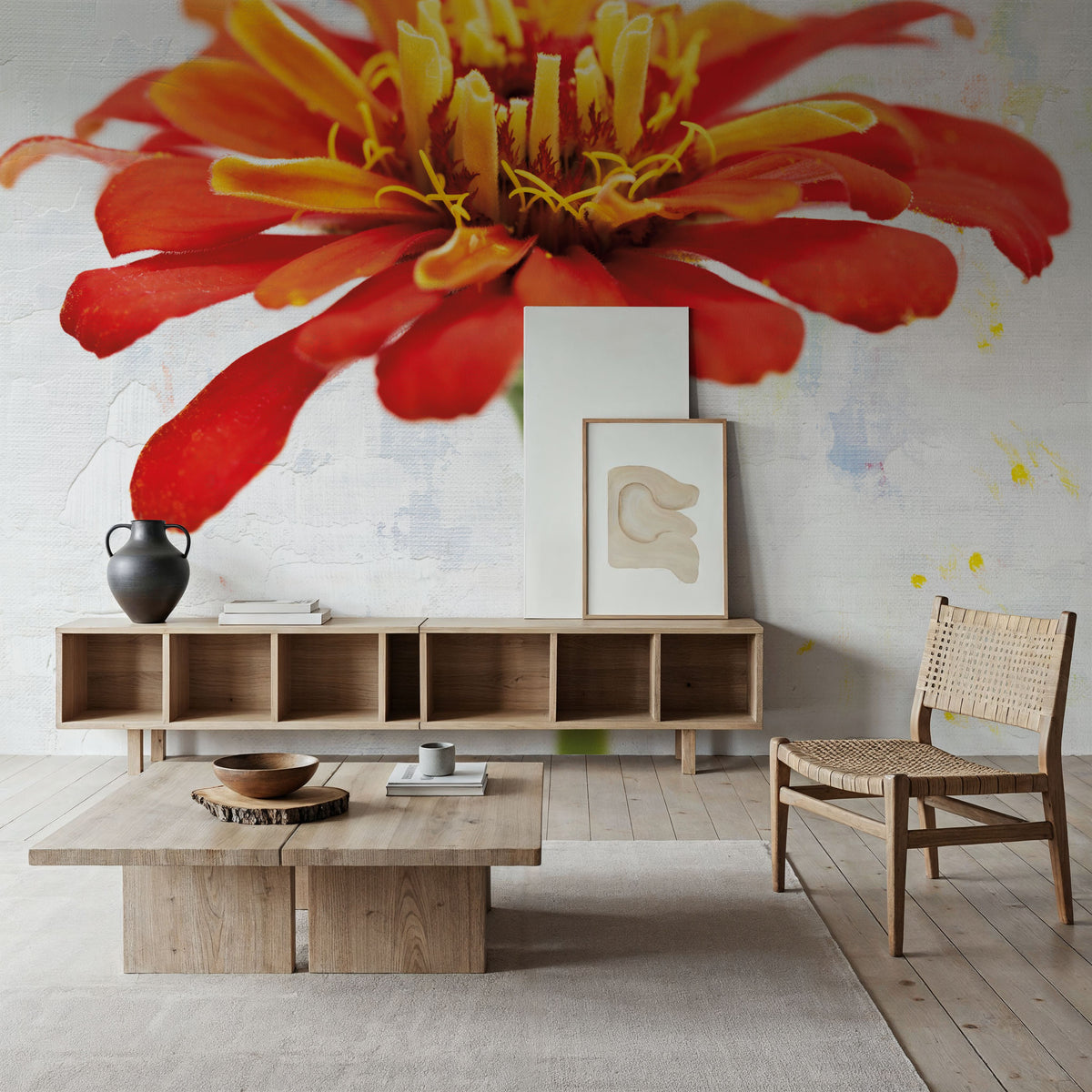 Wonderful Wildflowers IX Mural Wallpaper - room preview 05